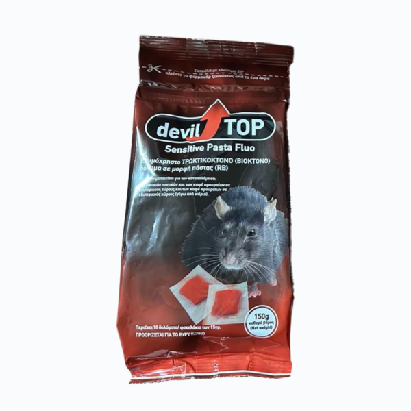 DEVILTOP SENSITIVE PASTA FLUO 150g